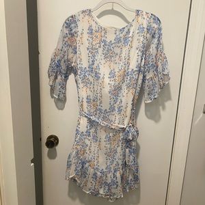 Floral mini dress